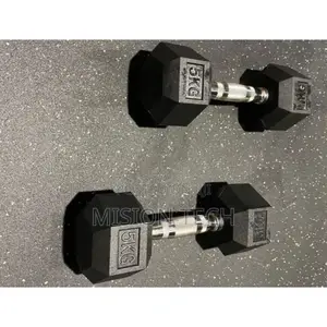 5kgs Hexagonal Dumbells