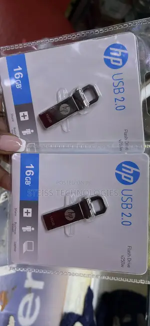 16gb Hp-Metallic Flash Drive.