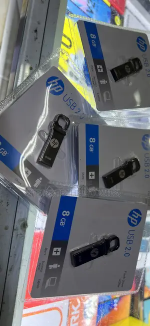 8gb-Hp Metallic Flashdisk.