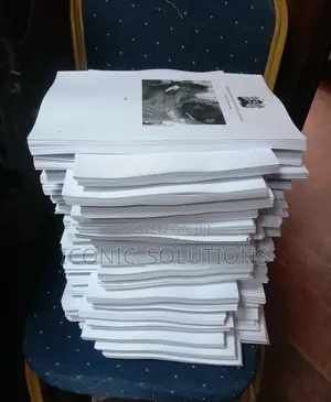 Bulk Black A4 Printing, Double Sided