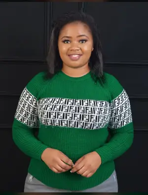 Green Free Size Sweater Tops for Women