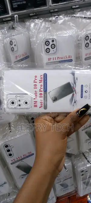Xiaomi Redmi Note 10 PRO Max Shockproof Tpu Clear Case Soft