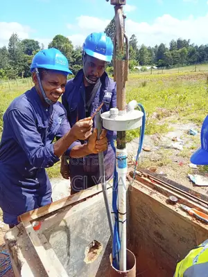 Boreholes Pump Installation Pump Lowering Borehole Equipping