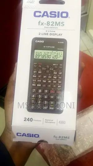 Casio FX82MS 2ND EDITION With QR Code Scientific Calculatot