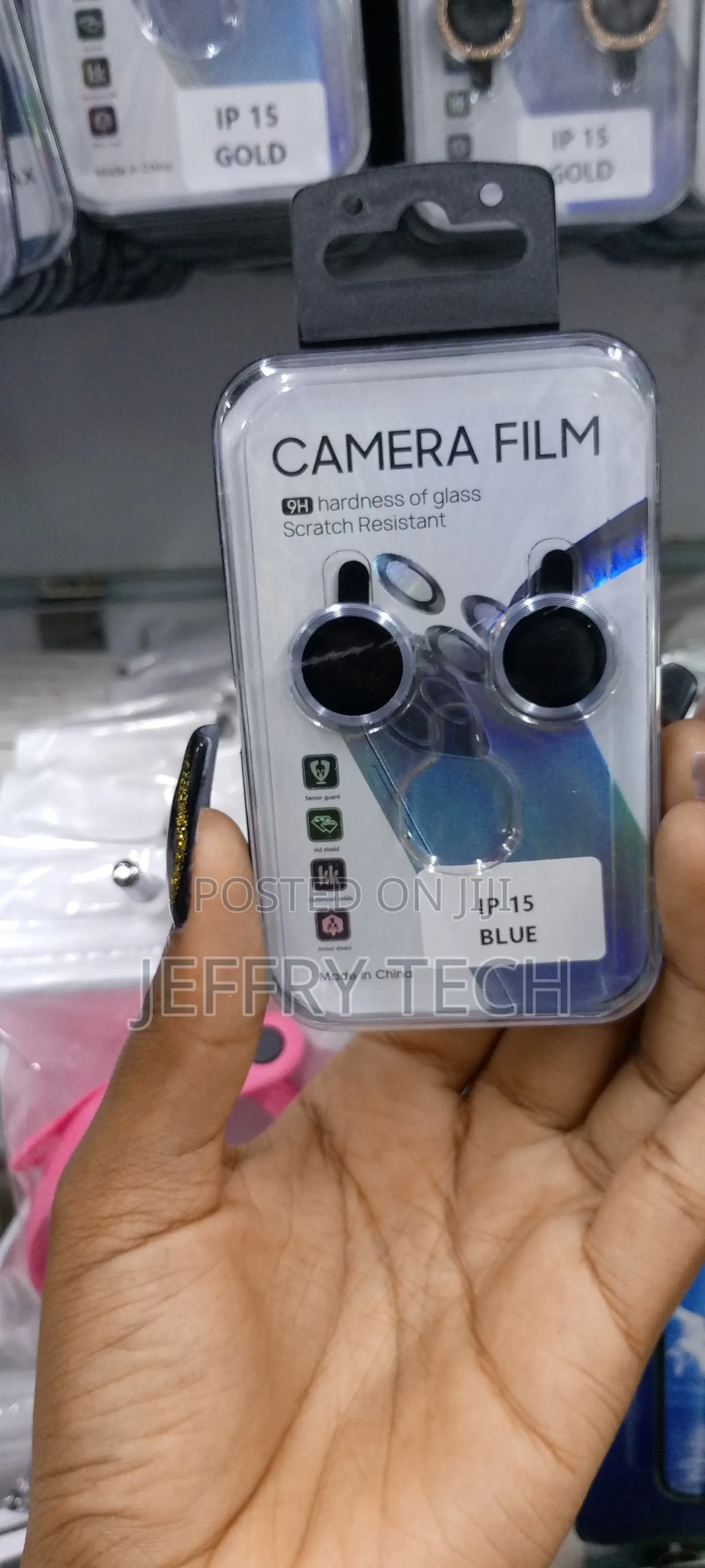 Tech Camera Lens Protector for iPhone 15 6.1-Inch and iPhone