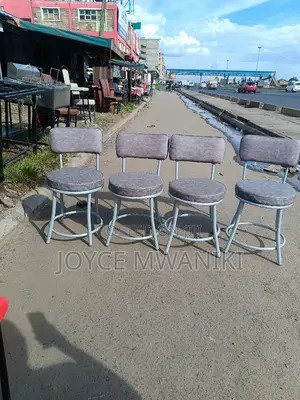 Restaurants Low Chairs, Powder Coated, Grey Colour 