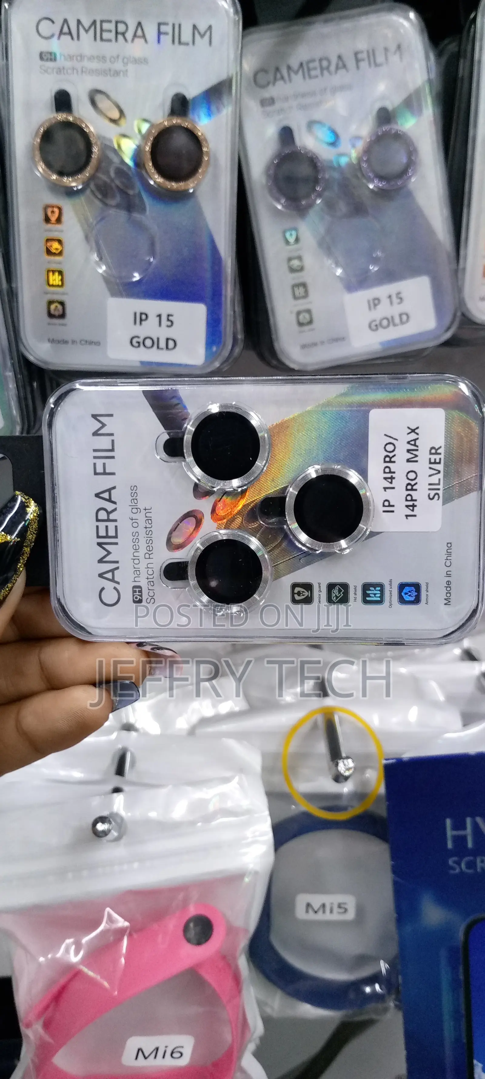 WXTW Designed for iPhone 14 Pro Max Camera Lens Protector