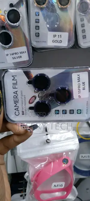 Esanik 2 Pack for iPhone 15 Pro Max Camera Lens Protector