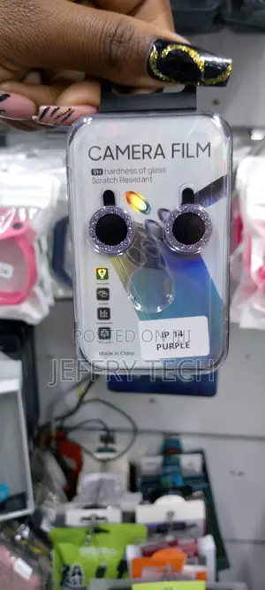 Uyiton for iPhone 14 Camera Lens Protector, [Drop Protectio