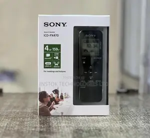 Sony ICD-PX470 Stereo Digital Voice Recorder With Built-in U