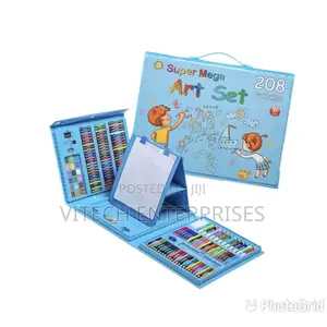 208 PCS Kids Art Drawing, Painting and Colouring Set