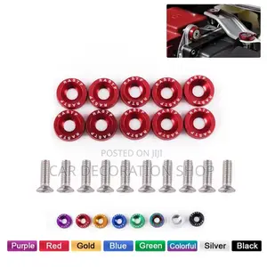 Car Refitting Thickened Gasket Screw Guard Washer and Screw