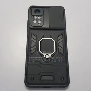 Back Cover With Metal Ring for Mi Note 11 Pro Anti-Shock Cas