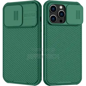Nillkin Case With Camera Cover for iPhone 14 Pro Max - Green