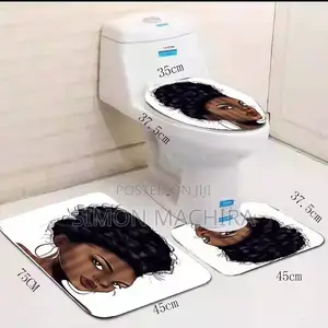 3 in 1 Toilet Mat Set