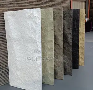 Feather Stone Wall Panels Material: Polyurethane PU.