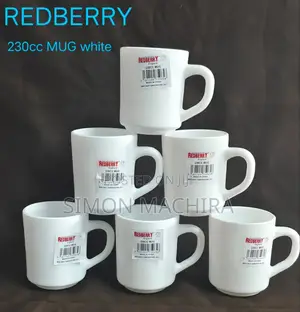 Opal White Cups 6 PCS