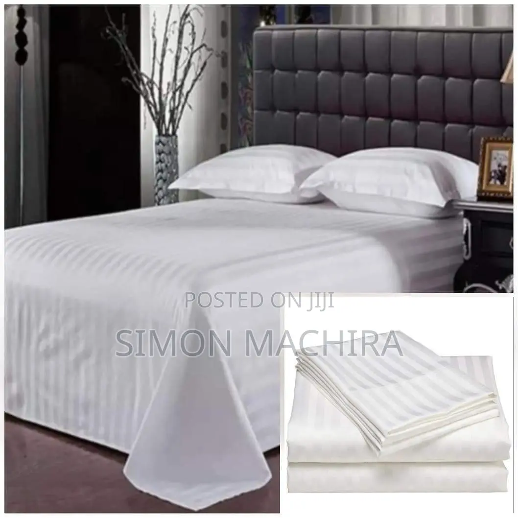 White Cotton Bedsheets