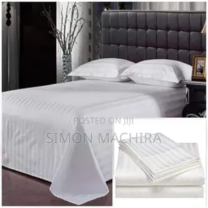 White Cotton Bedsheets