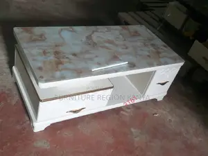 Coffee Table With Tempered Glass