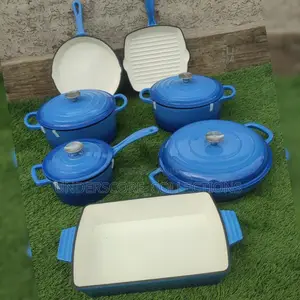 Must Have Heavy Enamel Cast Iron Pots With Lid(Wholesale)