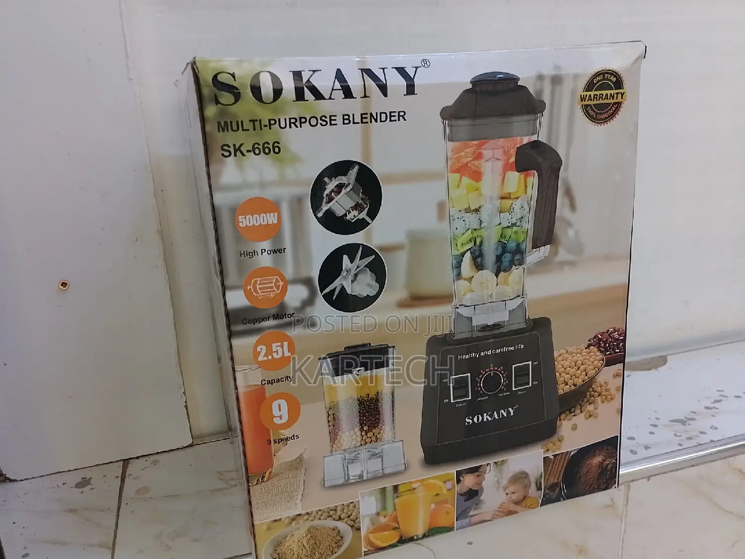 Sokany Electric 5000w Blender