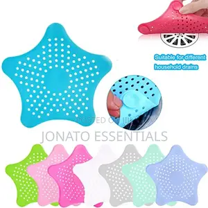 Star Shaped Sink or Bathroom Drain Strainer