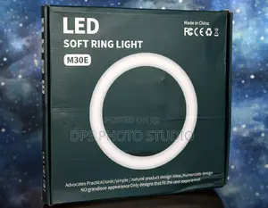 LED Soft Ring Light M30E 18"