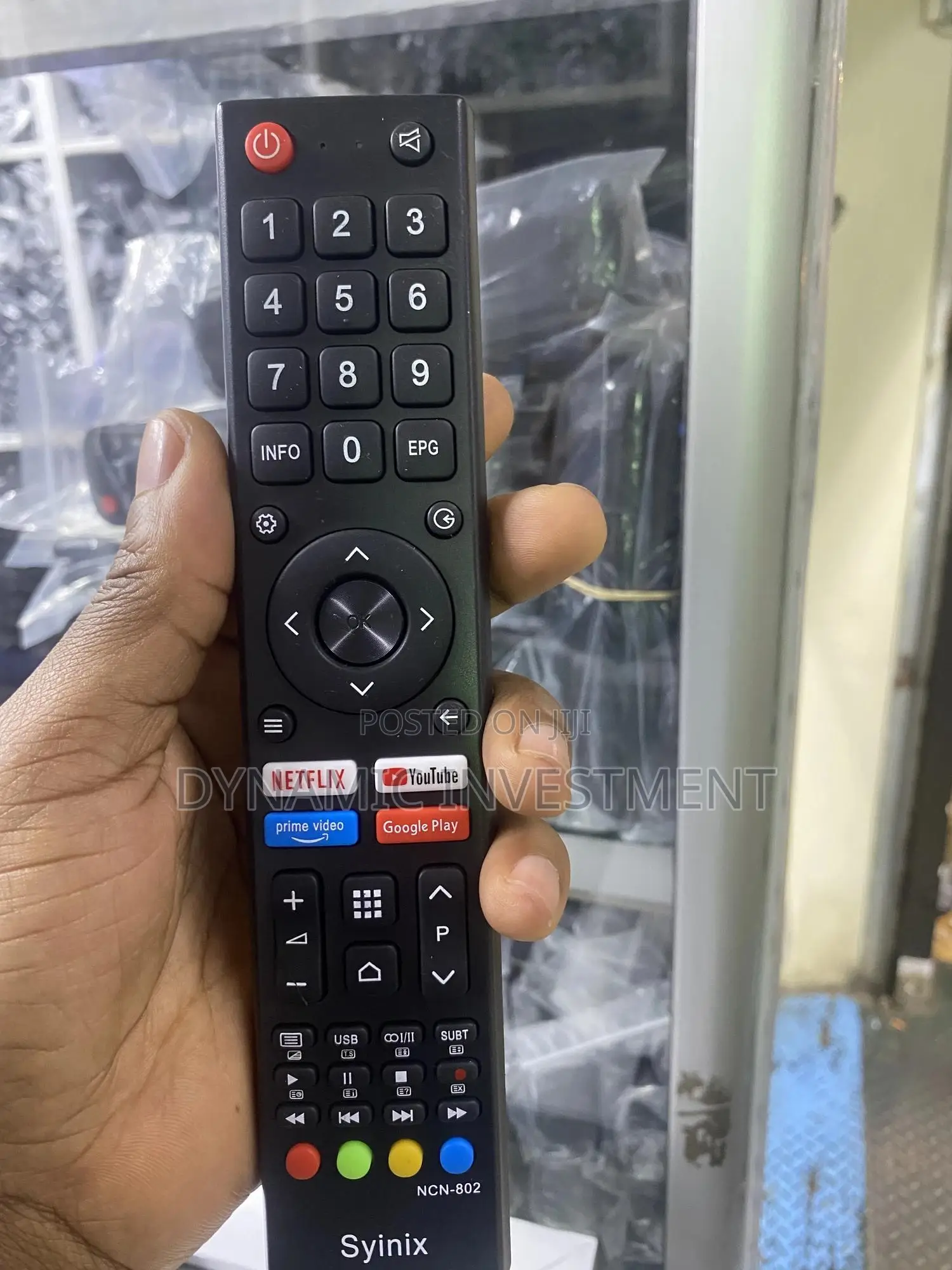 Synix Android Smart TV Remote Control