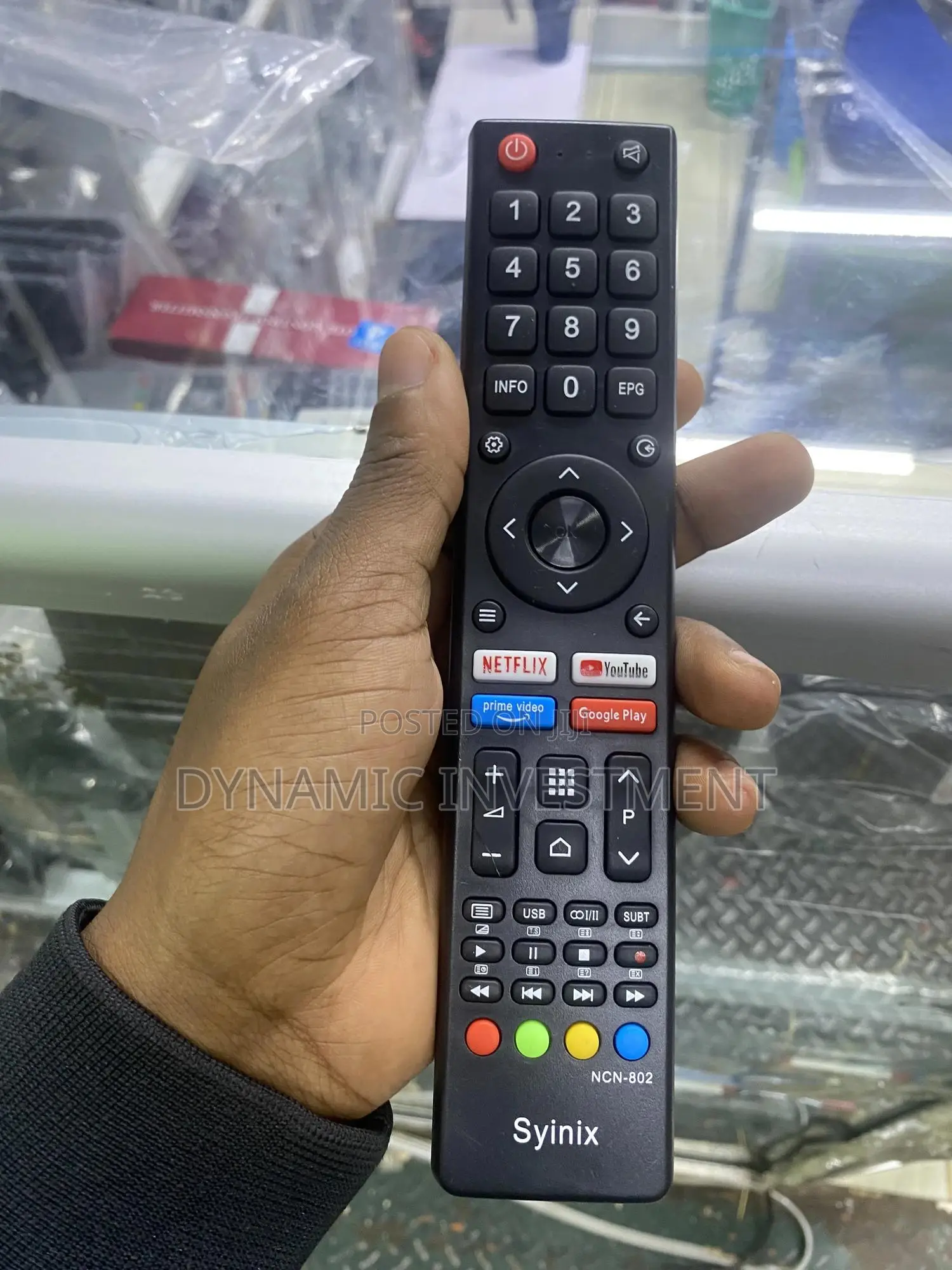 Synix Android Smart TV Remote Control