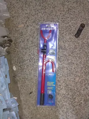 Security Red Steering Wheel Antitheft Lock