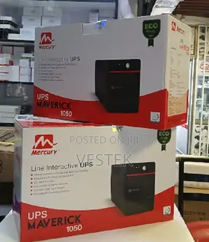 1KVA Mercury Ups Maverick 1050VA 630W Mercury Maverick 1050V