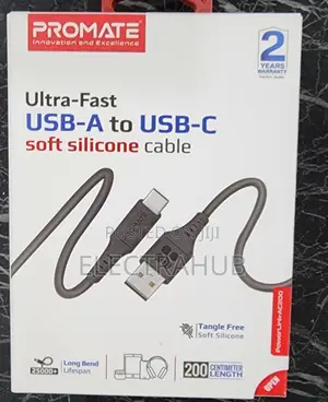 Promate Powerlink AC200 USB Type C Cable