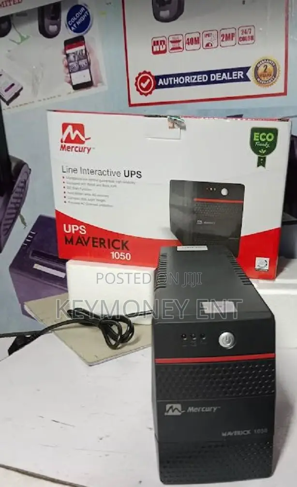 1050VA Mercury Maverick Uniterruptable Power Supply Ups