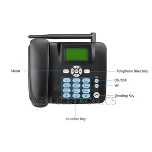 GSM Landline Fixed Wireless Phone FWP Sim Card F317[Black]