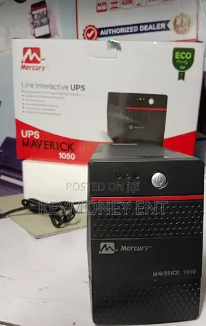 Mercury Maverick 1050va Line Interactive UPS Back UP