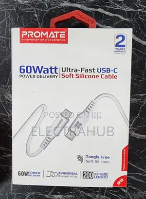 Promate Powerlink CC200 USB Type C-C Cable