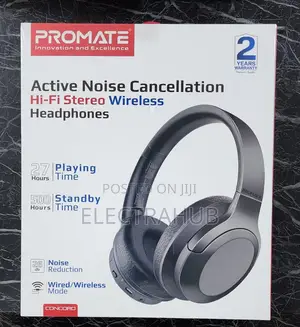 Promate Concord Noise Cancellation Wireless Headphones