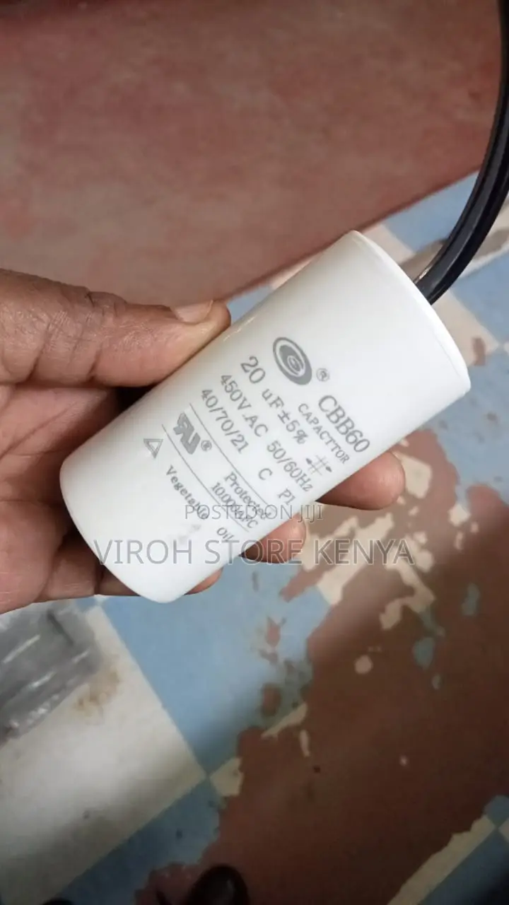 Original Capacitor 20UF by 450VAC Motor Capacitor