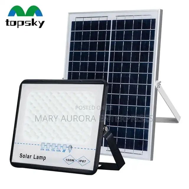 Solar Floodlight With a Reflector/Solar Garden Light