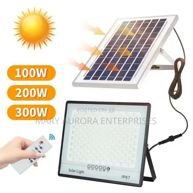 Solar Floodlight With a Reflector/Solar Garden Light