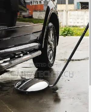 Telescopic Inspection Mirror With Light