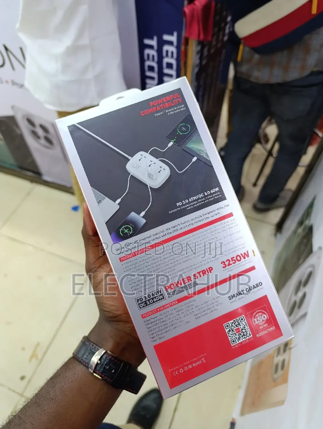 Oale 3250W Smart Guard Power Strip