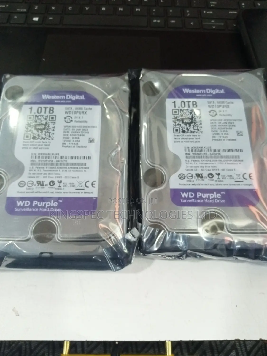 Western Digital (Wd) Purple 1tb Surveillance Hard Drive