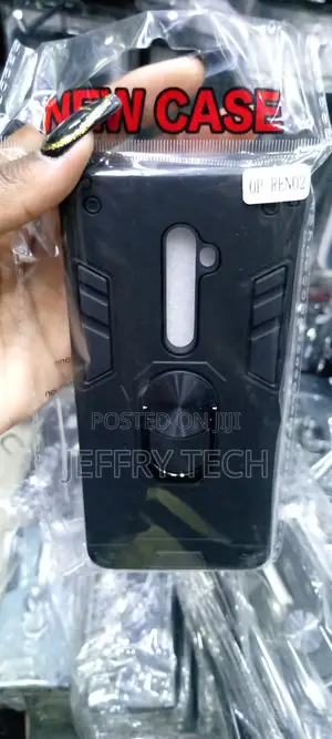 Oppo Reno 2 Ring TPU Hard PC Armor Back Cover