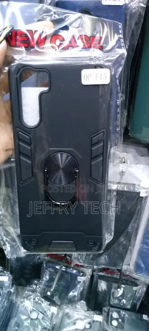WAVECHOICE Finger Ring Phone Cover for Oppo F15