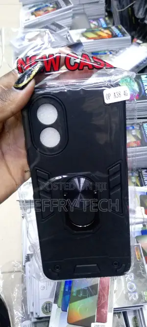 WAVECHOICE Ring Kickstand Phone Case for Oppo A38 4G