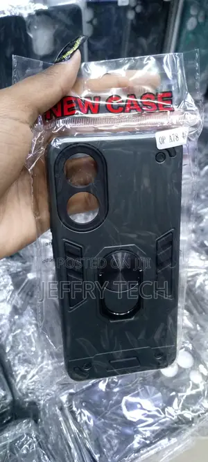 CEDO Plastic Oppo A78 (5G) Defender Case | Rotating Ring