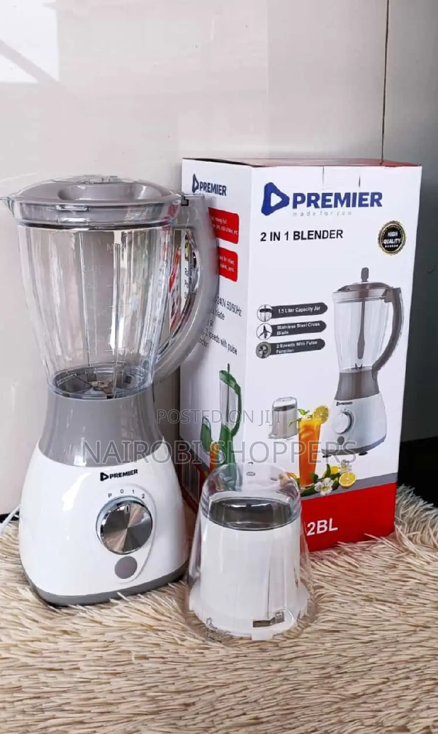 Blender 2 in 1 Premier Blender