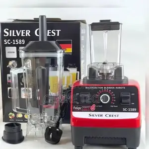 4500watts 2 in 1 Silver Crest Electric Commercial Blender